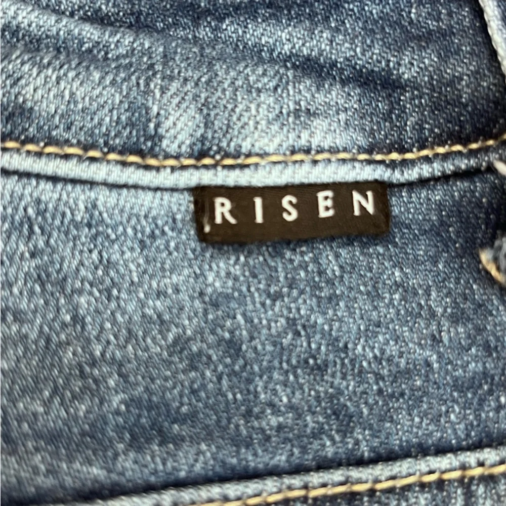High Rise Blue Jeans - Picture 7 of 8